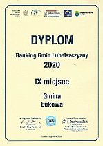 Dyplom - Ranking Gmin 2020r.